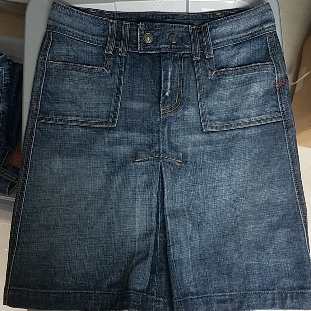 7 For All Mankind Jean Skirt